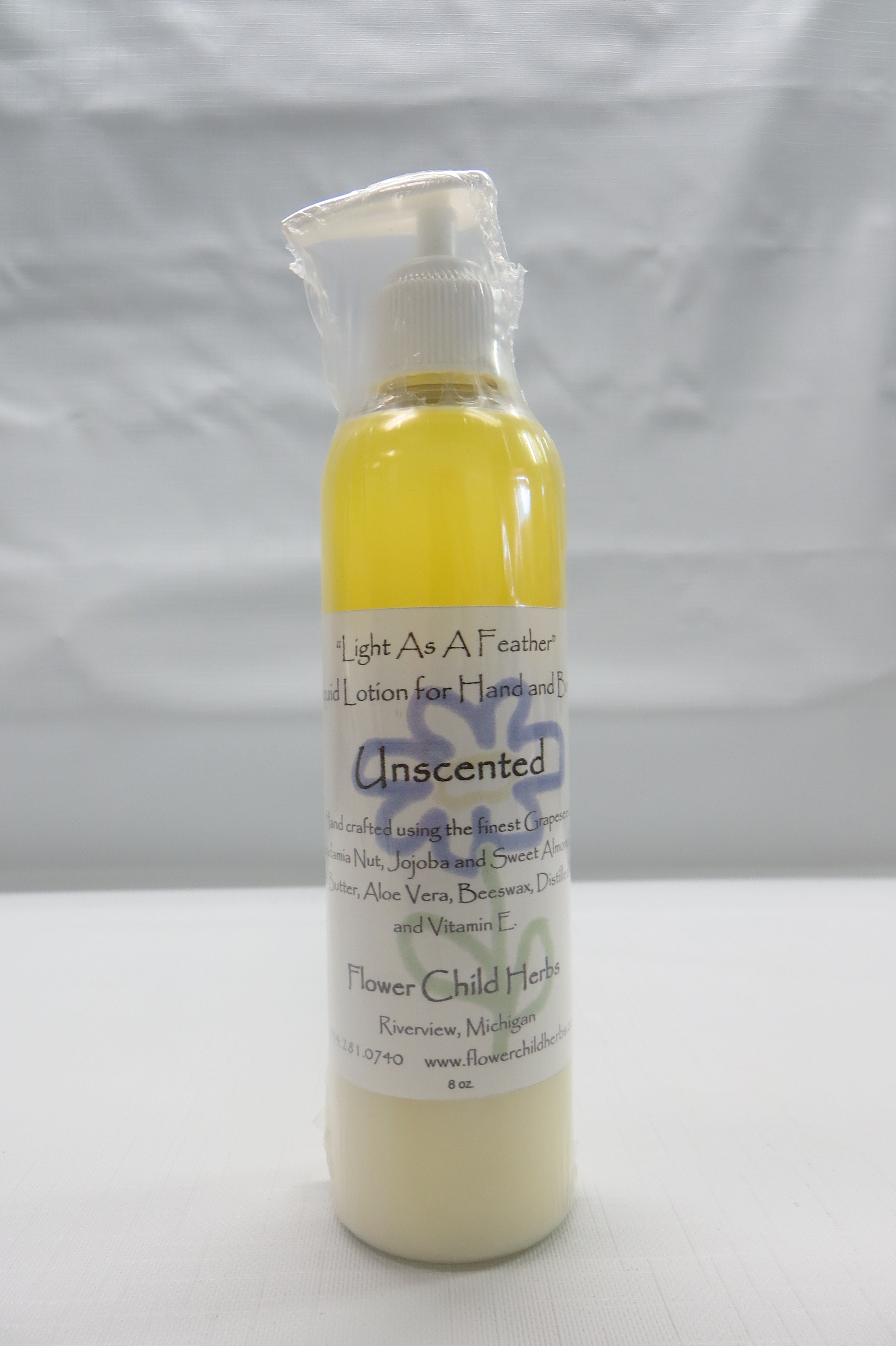 Unscented "Light as a Feather" Lotion