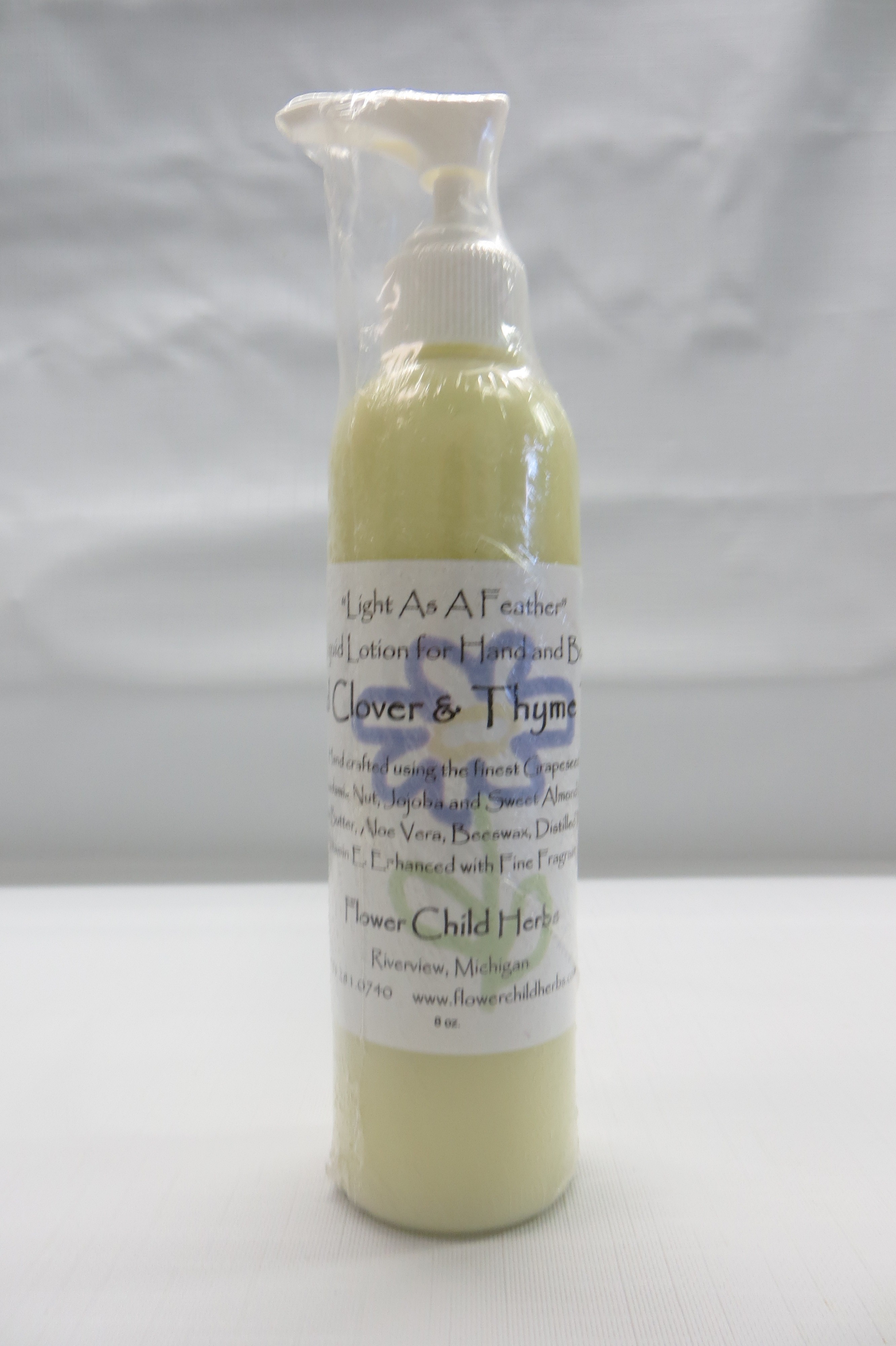 Red Clover & Thyme Tea "Light as a Feather" Lotion