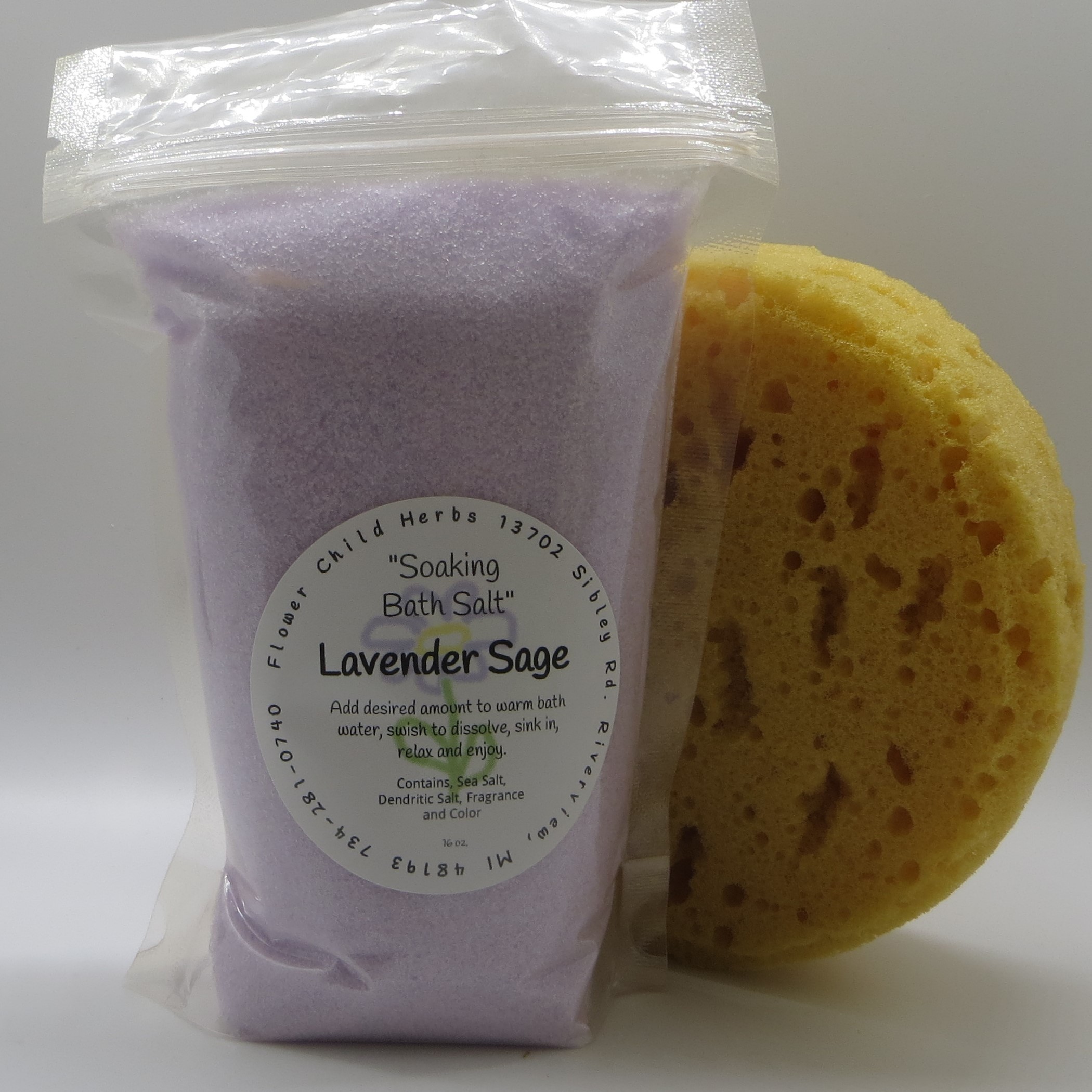 Lavender Sage Bath Salt